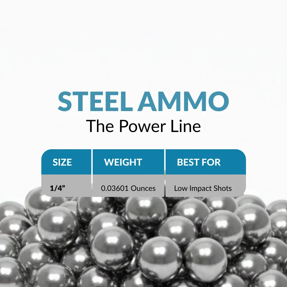 1/4" Inch Soft Carbon Steel Slingshot Balls - Image 4