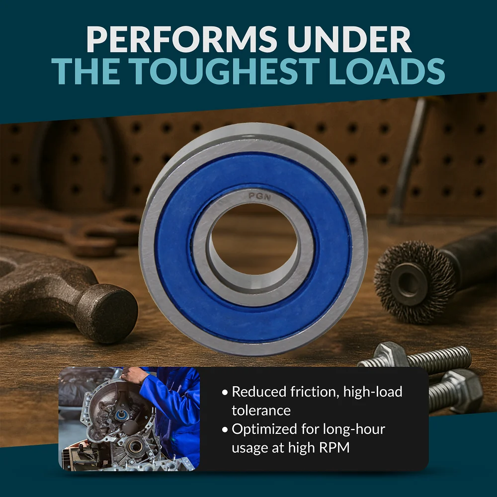 608-2RS Ball Bearing - C3 Clearance - 8x22x7 - Image 5