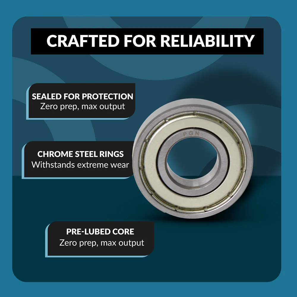 608-ZZ Ball Bearing - C3 Clearance - 8x22x7 - Image 4