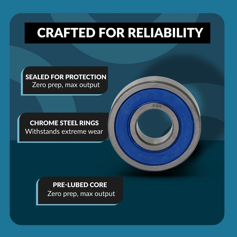 6204-2RS Ball Bearing - C3 Clearance - 20x47x14 - Image 4