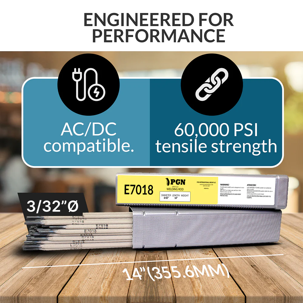 E7018 Welding Rod 3/32" 5LB – Low Hydrogen, AC/DC, All-Position - Image 4