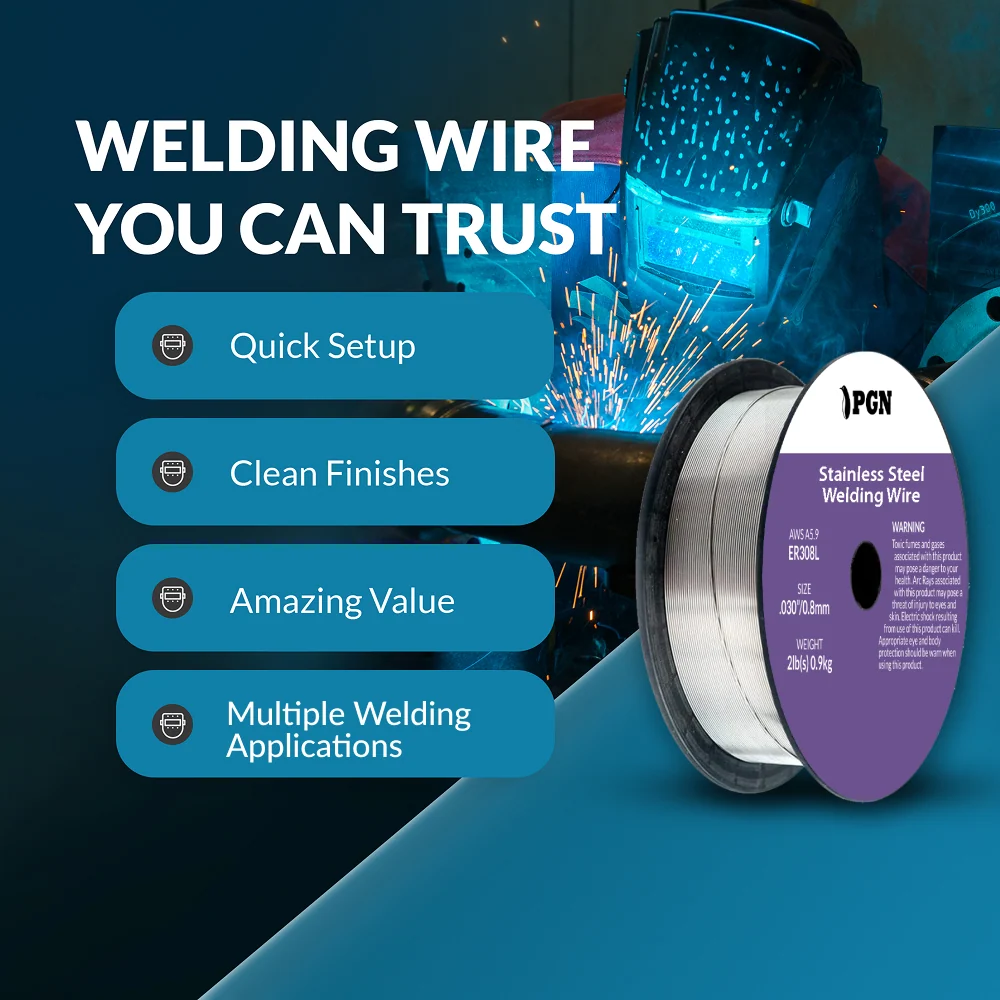 ER308L 0.030" 2lb - Stainless Steel MIG Welding Wire - Image 6