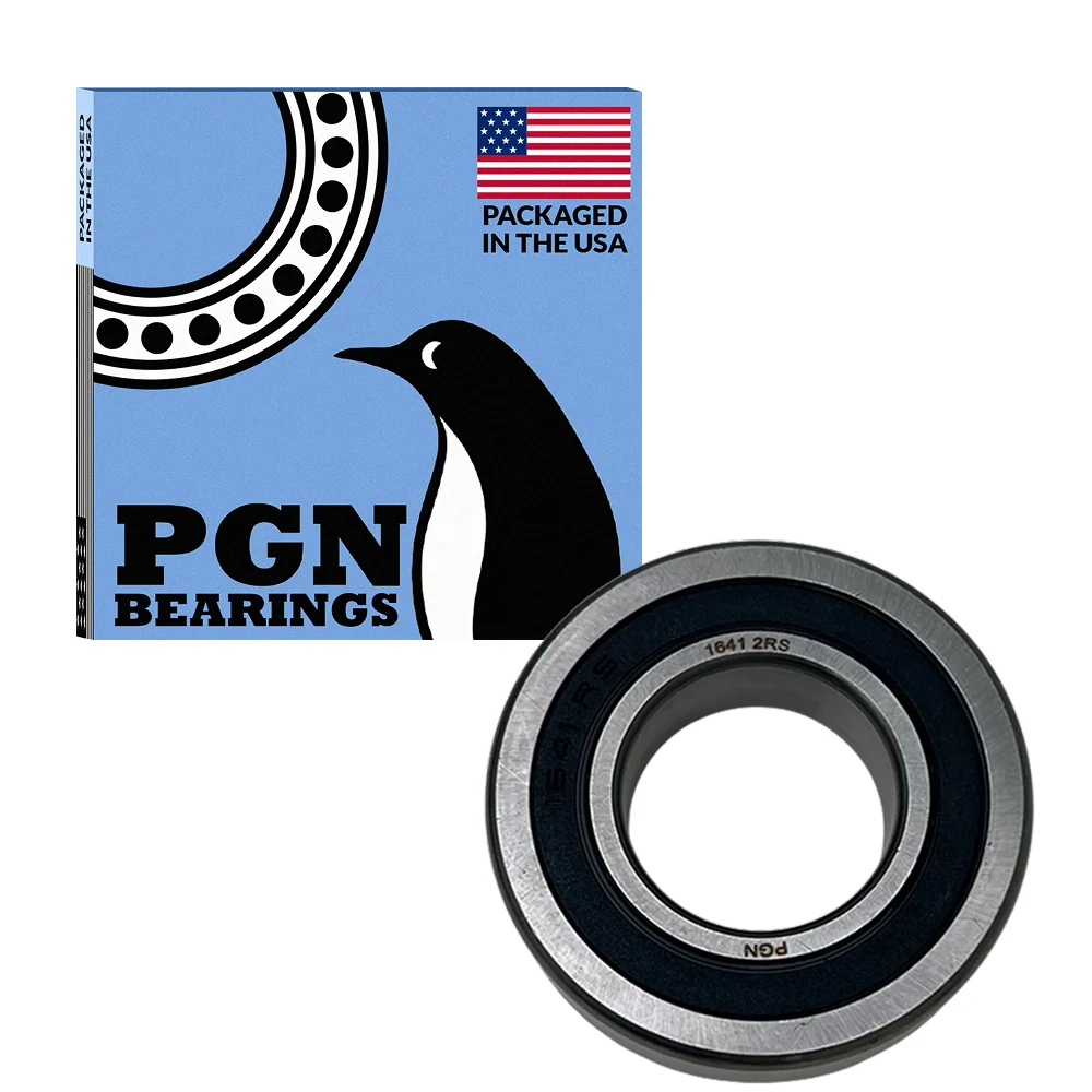 PGN 1641-2RS Bearing - C0 Pre-Lubricated Chrome Steel Sealed Ball Bearing